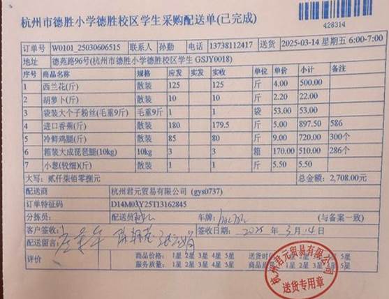 3.14学生菜单